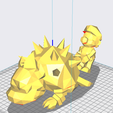 llavero-de-mario-2.png Mario 64 Low Poly keychain