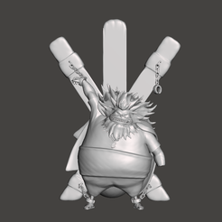 STL file Punk Rotten Kid One Piece 🧲・3D printable model to download・Cults