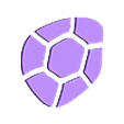 Turtle Tessellation - Shell.stl Turtle Tessellation with Box