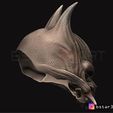 06.JPG Oni Skull Mask - Hannya Mask-Devil Mask For cosplay 3D print model