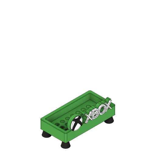 Xbox-Series-S-Support-Front-Top-v1.png STL file Xbox Series S Stand Console・3D print design to download, Upcrid