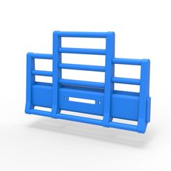 1.jpg 3D file Diecast Moose bumper for semi truck Version 1 Scale 1:25・3D printable model to download