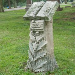 monument-18.jpg Fichier STL gratuit Marqueur de la tombe de Kilgore au cimetière de Mt Pleasant・Modèle à télécharger et à imprimer en 3D, jerry7171