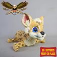 7.jpg Flexi Cute Bobcat | No Supports | .3mf color file Included