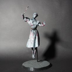 5.jpg Free STL file Nurse from Dead by Daylight・3D print design to download