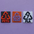 3D-recicla-1.jpg Recymbol - Customizable recycling symbols and library.