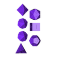 Part_9_Set_of_gaming_dice.stl Armazenamento de dados para jogos Tardis