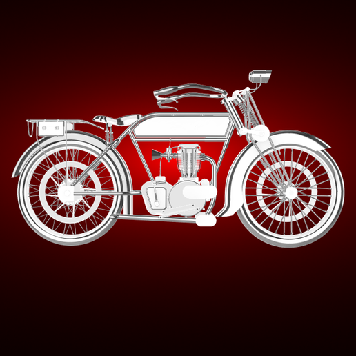 STL file BSA K2 557cc 1923 🏠 ・Design to download and 3D print・Cults