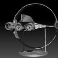 41.jpg Delta 7 Jedi Starfighter Hyperspace Ring and Stand