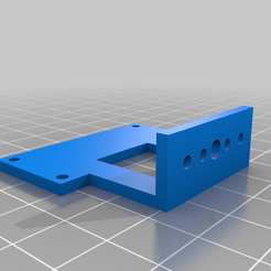 HC-SR04UltrasonicMountingBracket.png Smart Robot Mounting Servo Brackets for HC-SR04