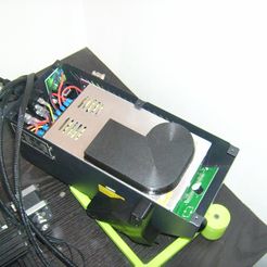 DSCI4873.JPG Бесплатный STL файл -80% less noise! Noise reduction cover for 3D printer power supply・Шаблон для загрузки и 3D-печати
