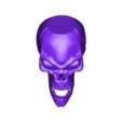 Skull_V2_Laying_EasyGlue.stl Ghost of Valhalla - Floating Viking Skull