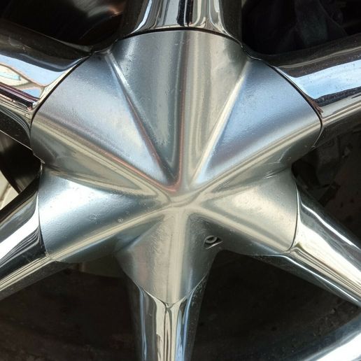 C018 Polaris DeCorsa Wheels Center Caps 3D model