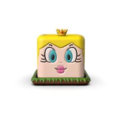 Peach.45.jpg Archivo STL Maceta Princesa Peach Pot Mario Bros・Objeto imprimible en 3D para descargar