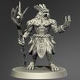 05 V2.jpg Werewolf Shaman 3D print model