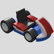 Mario-Kart-v1.png Go Kart Model - Mario Kart Inspired - Easy Print