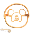Jake-1.png Jake adventure time Cookie cutter & Stamp