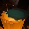 IMG_7EE13281-FA69-4693-B5C7-5D1341A7CB7B.jpeg AURA RIPPLE – Dual Shade Table Lamp | PETG + PLA | 4-Part STL