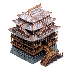 STL file Wooden bridge over the River Kwai (3) - Asian Asia Oriental Angkor  Ninja Traditionnal RPG Mini・3D print design to download・Cults