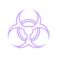 biohazard_cut_out.stl risco biológico