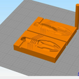 S3D.PNG Free STL file Craw Mold for Silicone Soft Bait・3D printing design to download