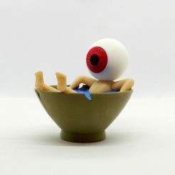 eyeball-dad-angle1.jpg STL-Datei Eyeball Father in a teacup kostenlos・3D-druckbare Vorlage zum herunterladen