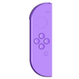 swichi2 Left main body.stl swich2 joycon miniatur