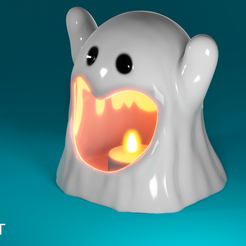 1.png Fichier STL Fantôme d'Halloween・Design pour imprimante 3D à télécharger