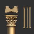 7-ZBrush-Document.jpg 90 classical columns decoration collection -90 pieces 3D Model