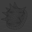 10.png Bowser Shell 3D Model 3D printing 3D mesh 3D print model