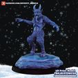 krampus_render.jpg Winter Monsters - Tabletop Miniatures 3D Model Collection