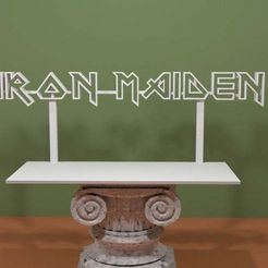 iron_maiden_Logo.jpg Free STL file Iron Maiden Logo・3D printer model to download