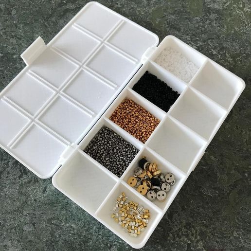 Miyuka Beads Sorting Box 3D model