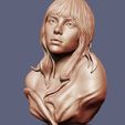 03.jpg Billie Eilish portrait sculpture 2 3D print model