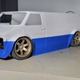 20221124_230626.jpg Файл STL 1/10 Смятый и изрезанный Cusom Drift Van・3D-печатная модель для загрузки