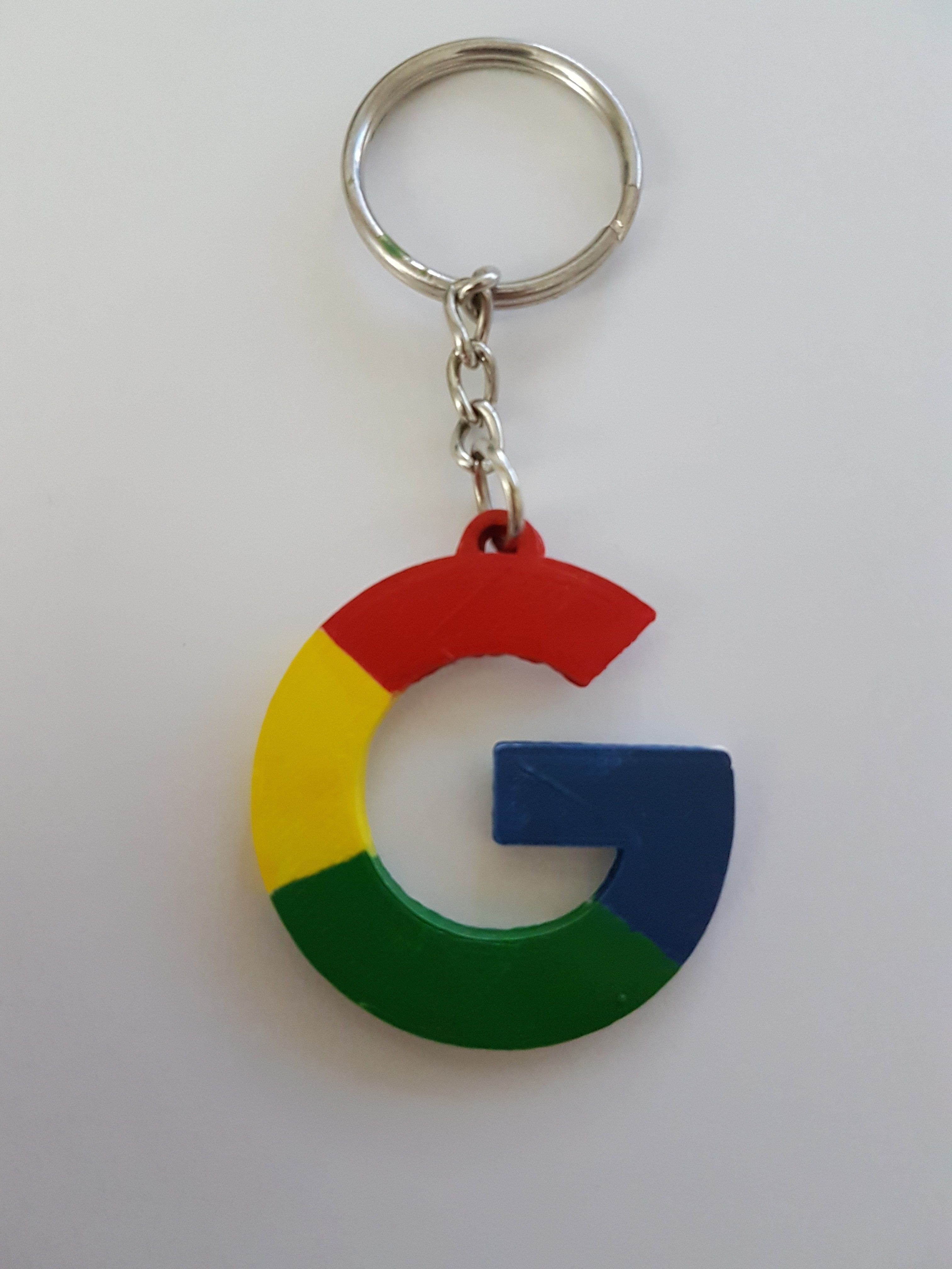 20181226_101227.jpg Free STL file Keychain google・Design to download and 3D print, f1l2o30