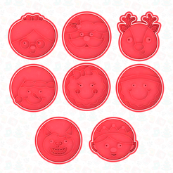 main.png Christmas cookie cutter set of 8