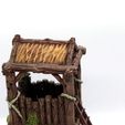 Watch Tower Wood Design 1 (7).JPG Outpost sentry tower and palisade walls