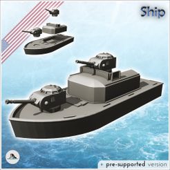 1-PREM-WB-DV-V04-Assault-Support-Patrol-Boat-ASPB-Alpha.jpg Fichier STL Assault Support ASPB Alpha patrol boat - Vietnam War An Lao Cua Da Nang Dong Ha Hill 937 Hue Khe Sanh US USA Khmer South America・Objet pour impression 3D à télécharger