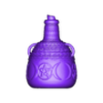 potionbottlewithhole10.stl Magic potion bottles