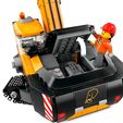 4.jpg PixelBricks3D - Yellow Construction Excavator 🚧🟡⛏️