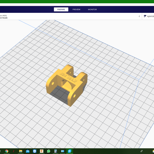 ELECTRIC CHAIN 40mm TEST 3D model