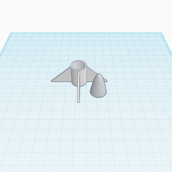 Mini_Rocket_Without_Launch_Pad.png Archivo 3D gratis Mini cohete y plataforma de lanzamiento・Modelo de impresión 3D para descargar