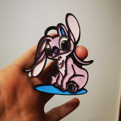 angel-stitch-photo.jpg Fichier STL Porte-clés ange Lilo et point・Plan à imprimer en 3D à télécharger