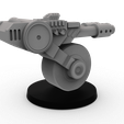 Mono_Wheel_Cannon.3.png Archivo STL Cañón de torreta monorueda - Con soporte・Objeto para impresora 3D para descargar, SillyOrc