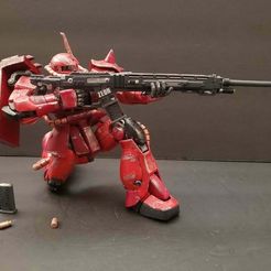 20200618_184419.jpg STL-Datei 1/100 Gundam Zaku Anti Ship Rifle kostenlos・3D-druckbares Modell zum herunterladen