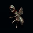 retdgdrtrtdfgf.jpg Bee pendant 3D print model