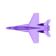 F18 para imprimir entero v02.stl Реактивный самолет F18