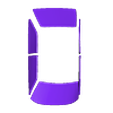 Ford Fiesta 1983 - Part 1-r.stl Ford Fiesta 1983 Printable Car