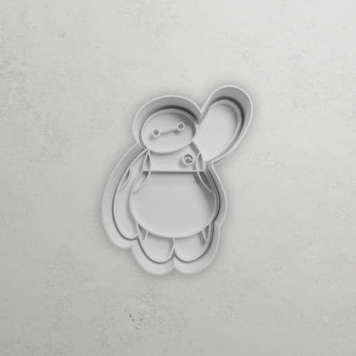 Download Stl File Baymax From Big Hero 6 Waving • 3d Printer Object ・ Cults 3970